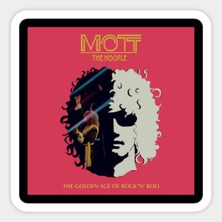 Mott the hoople//70s aesthetic Sticker